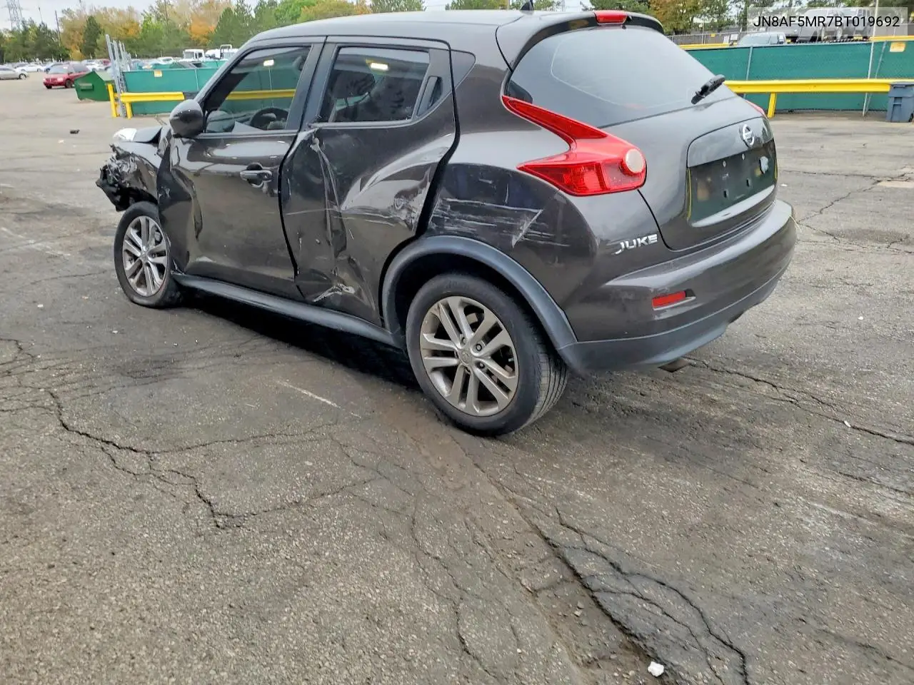 2011 NISSAN JUKE VIN JN8AF5MR7BT019692 — фото 2