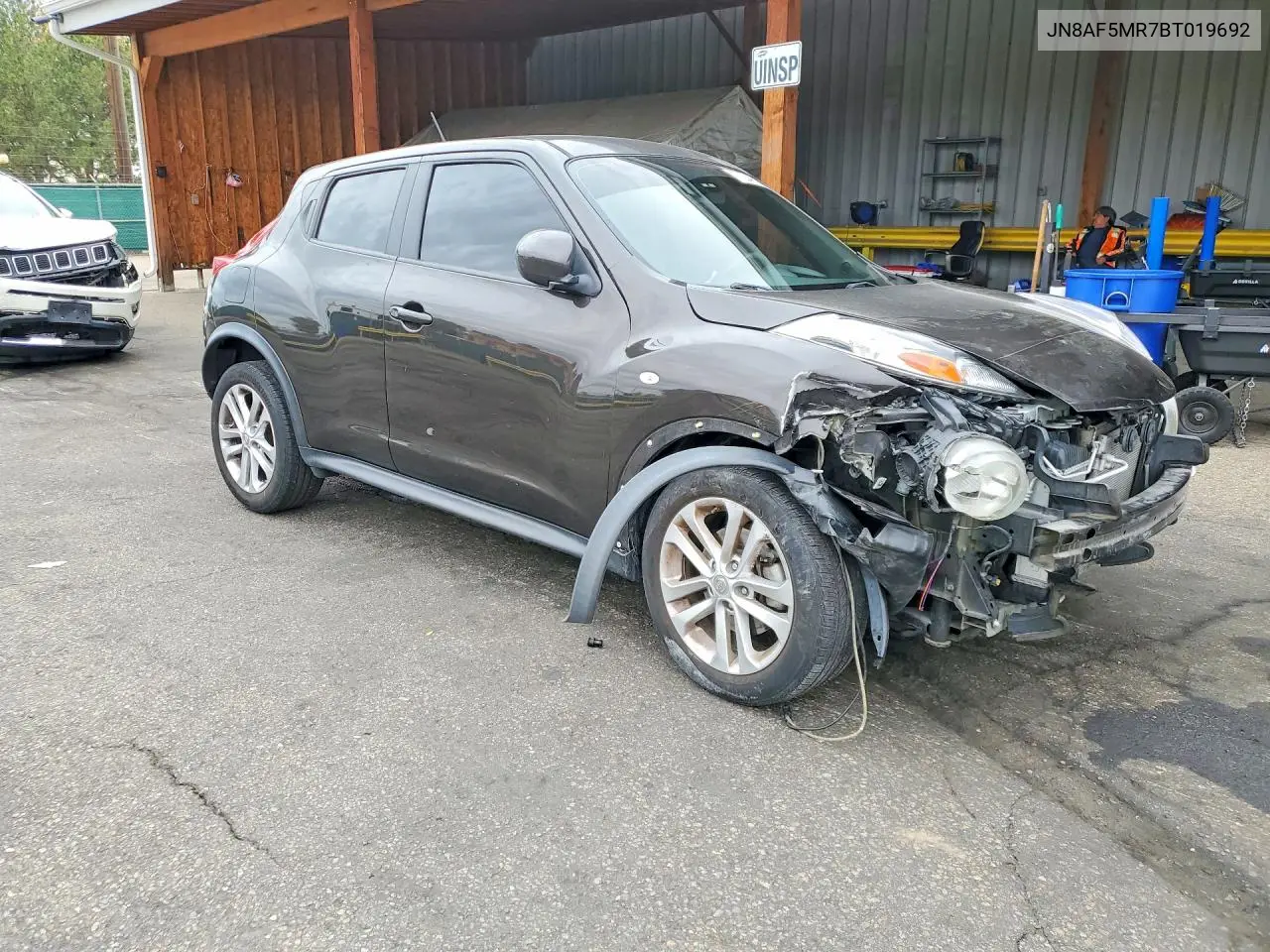 2011 NISSAN JUKE VIN JN8AF5MR7BT019692 — фото 4