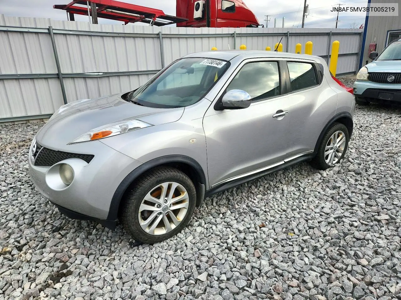 NISSAN JUKE 2011, VIN JN8AF5MV3BT005219