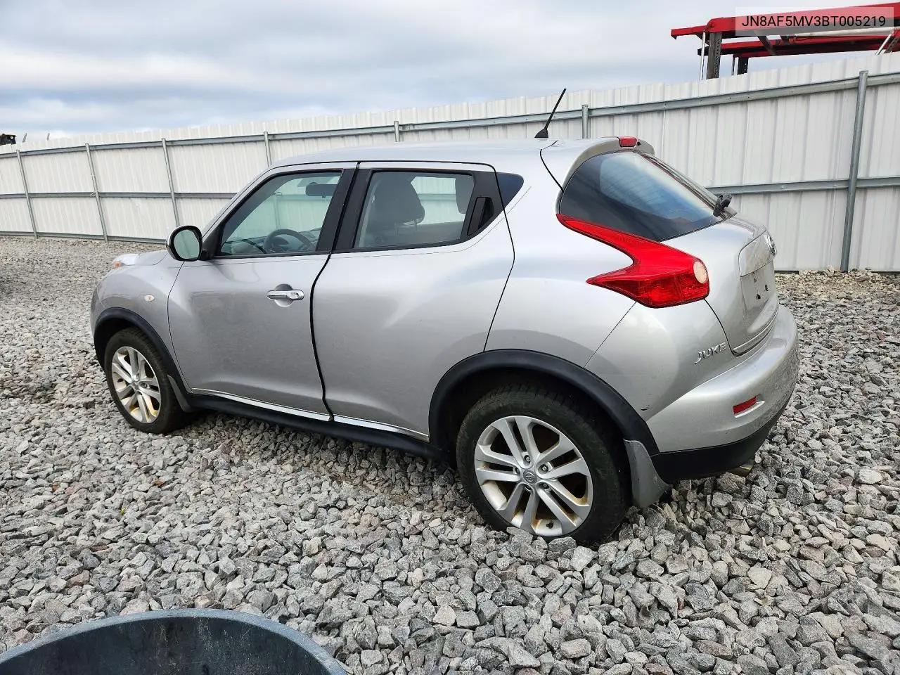 2011 NISSAN JUKE VIN JN8AF5MV3BT005219 — фото 2