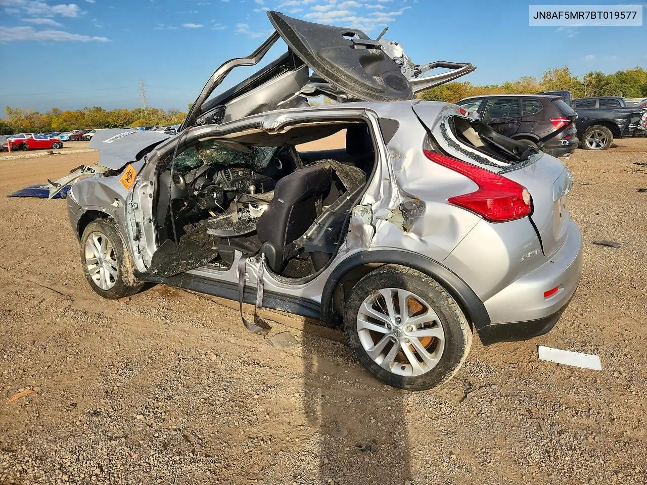 2011 NISSAN JUKE VIN JN8AF5MR7BT019577 — фото 2