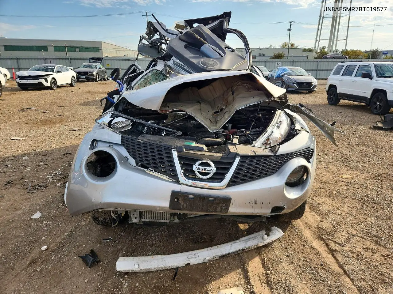 2011 NISSAN JUKE VIN JN8AF5MR7BT019577 — фото 5