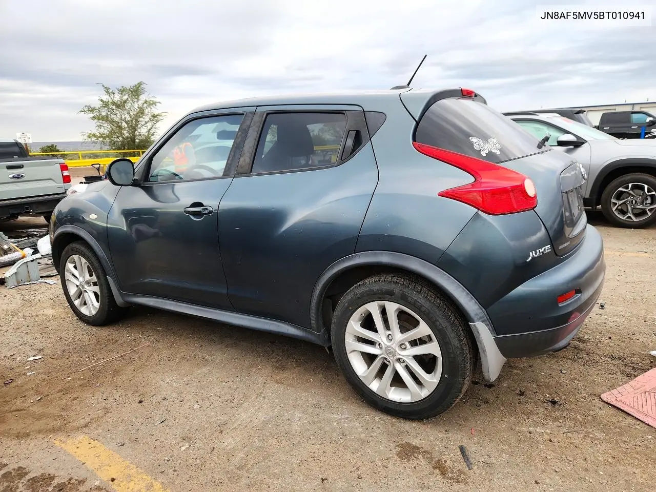 2011 NISSAN JUKE VIN JN8AF5MV5BT010941 — фото 2