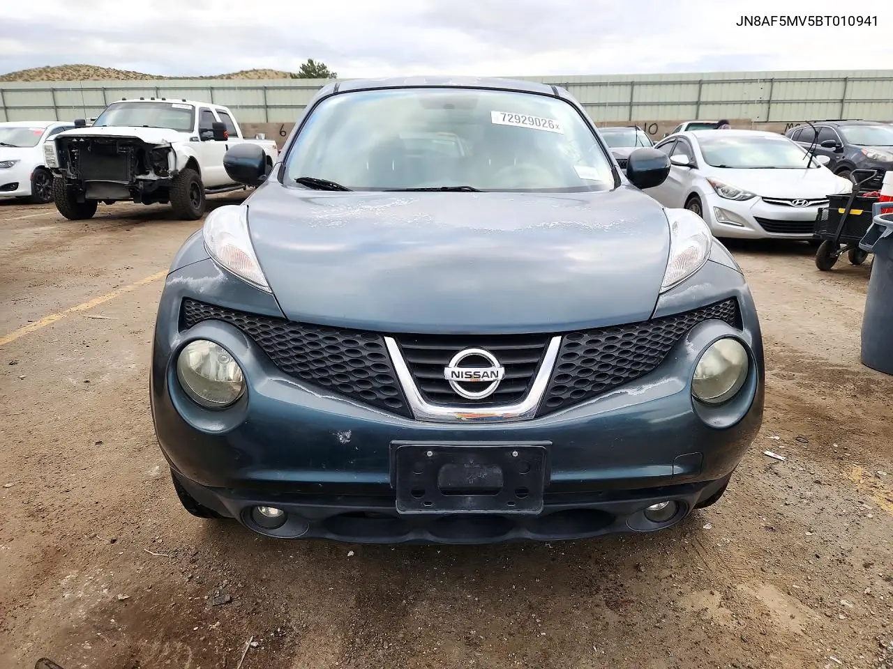 2011 NISSAN JUKE VIN JN8AF5MV5BT010941 — фото 5