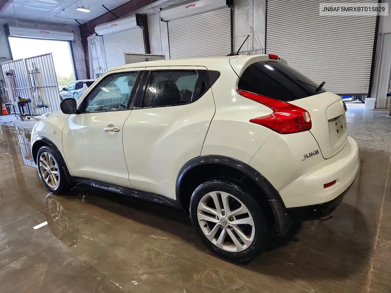 2011 NISSAN JUKE VIN JN8AF5MRXBT015829 — фото 2
