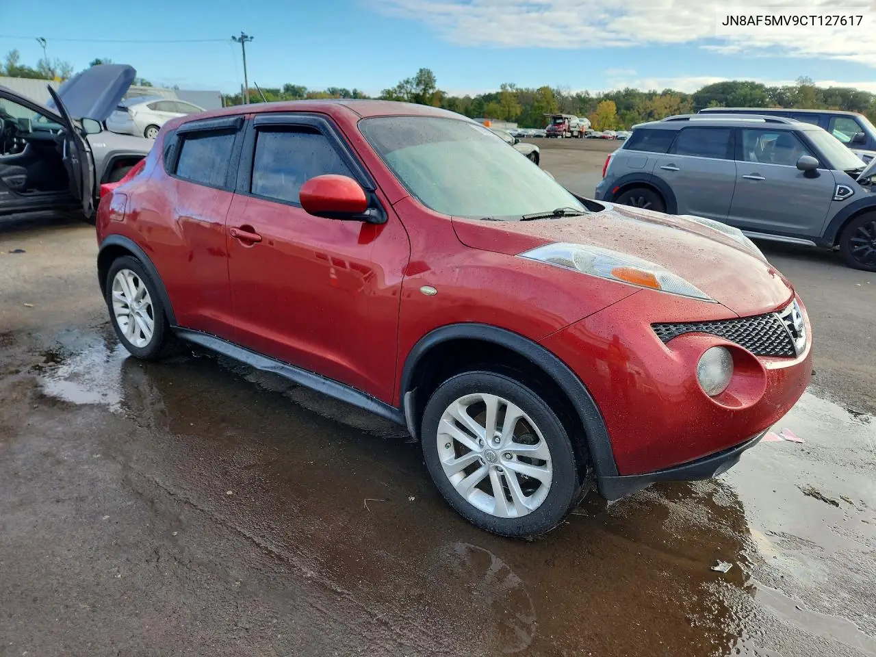 2012 NISSAN JUKE VIN JN8AF5MV9CT127617 — фото 4