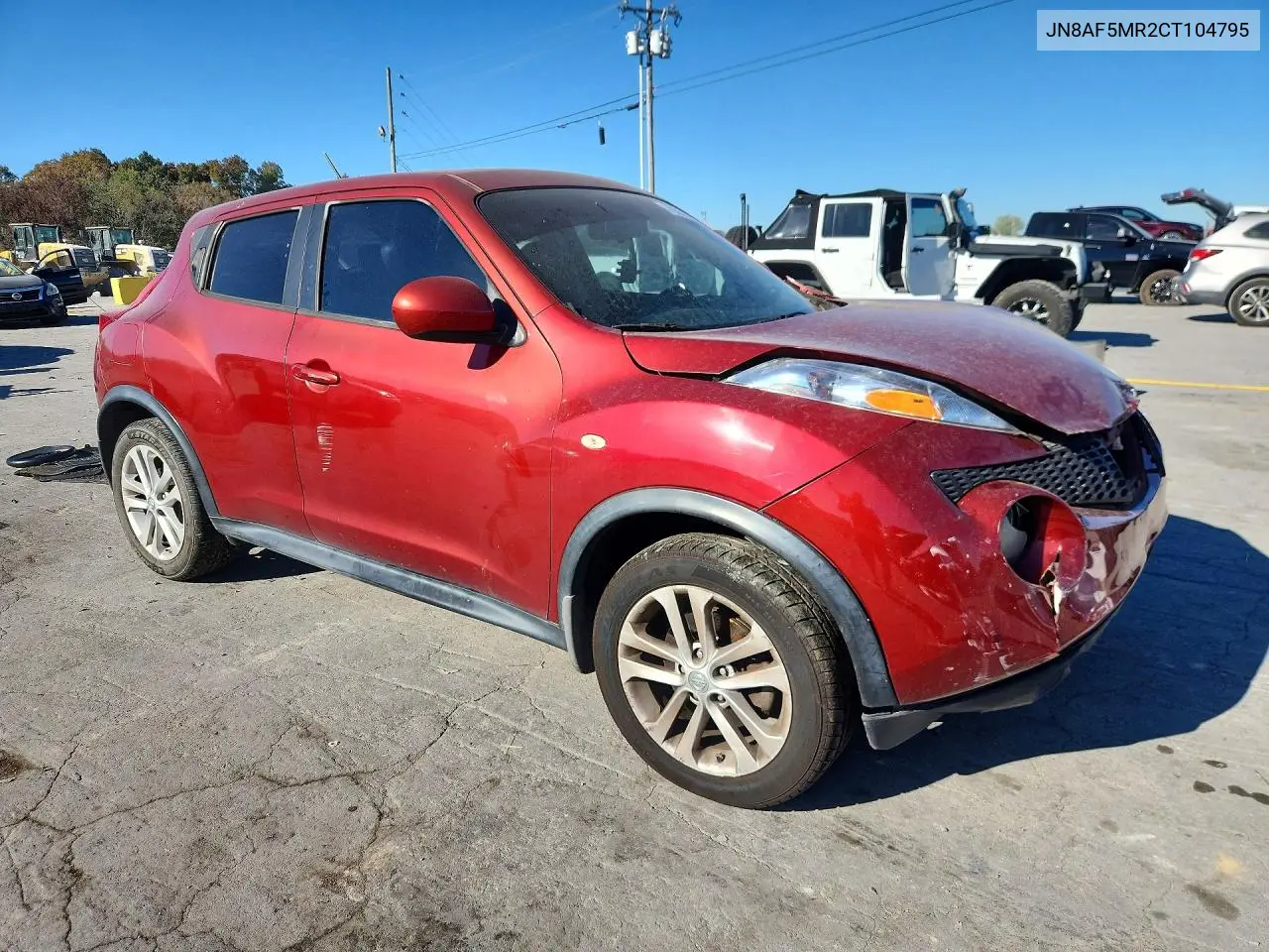 2012 NISSAN JUKE VIN JN8AF5MR2CT104795 — фото 4