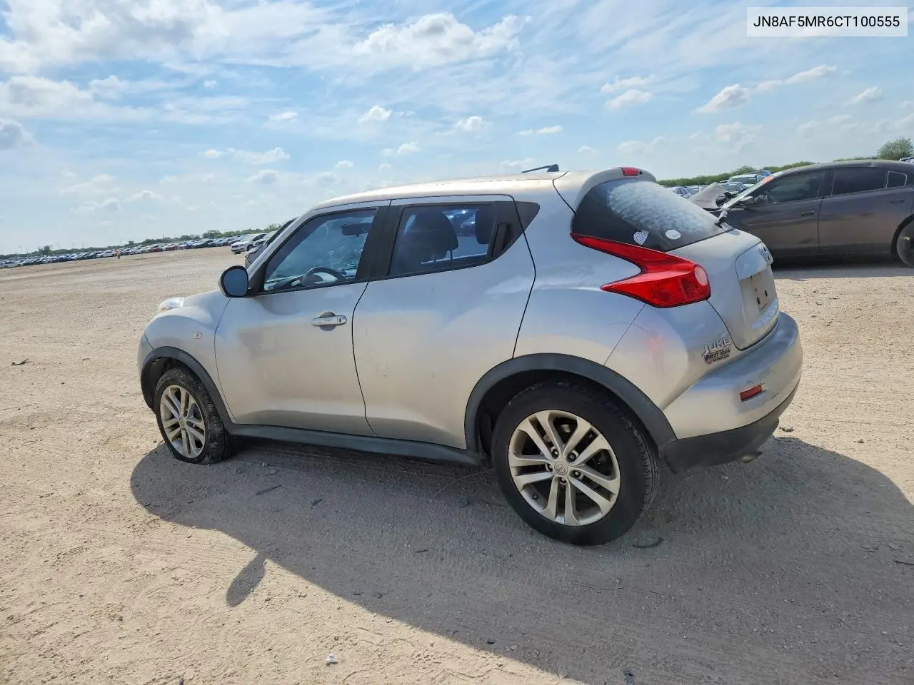 2012 NISSAN JUKE VIN JN8AF5MR6CT100555 — фото 2