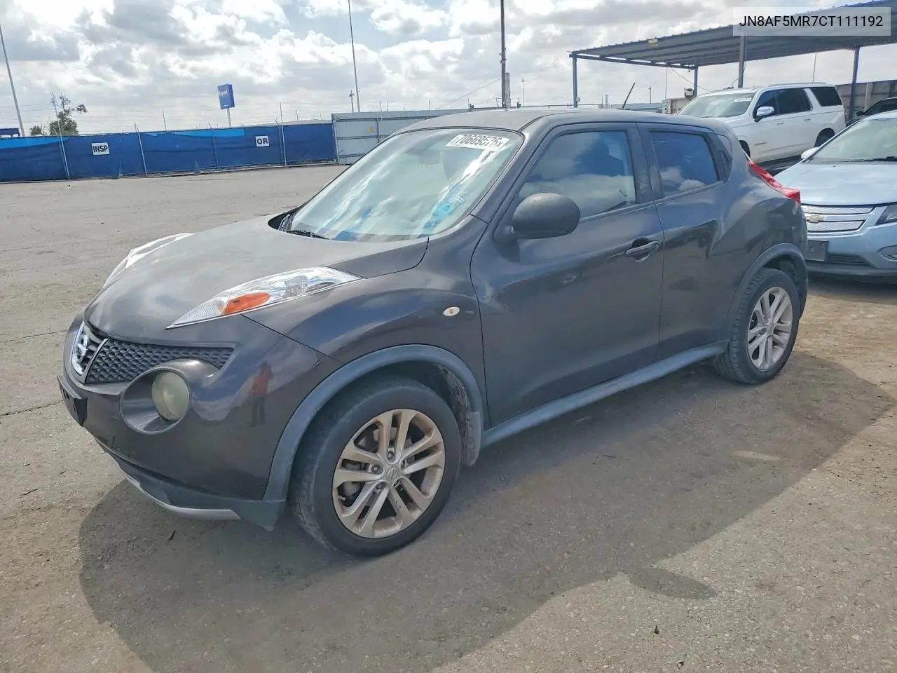 NISSAN JUKE 2012, VIN JN8AF5MR7CT111192