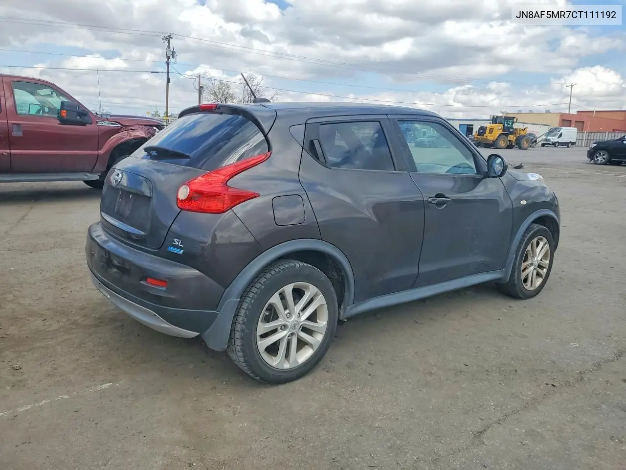2012 NISSAN JUKE VIN JN8AF5MR7CT111192 — фото 3