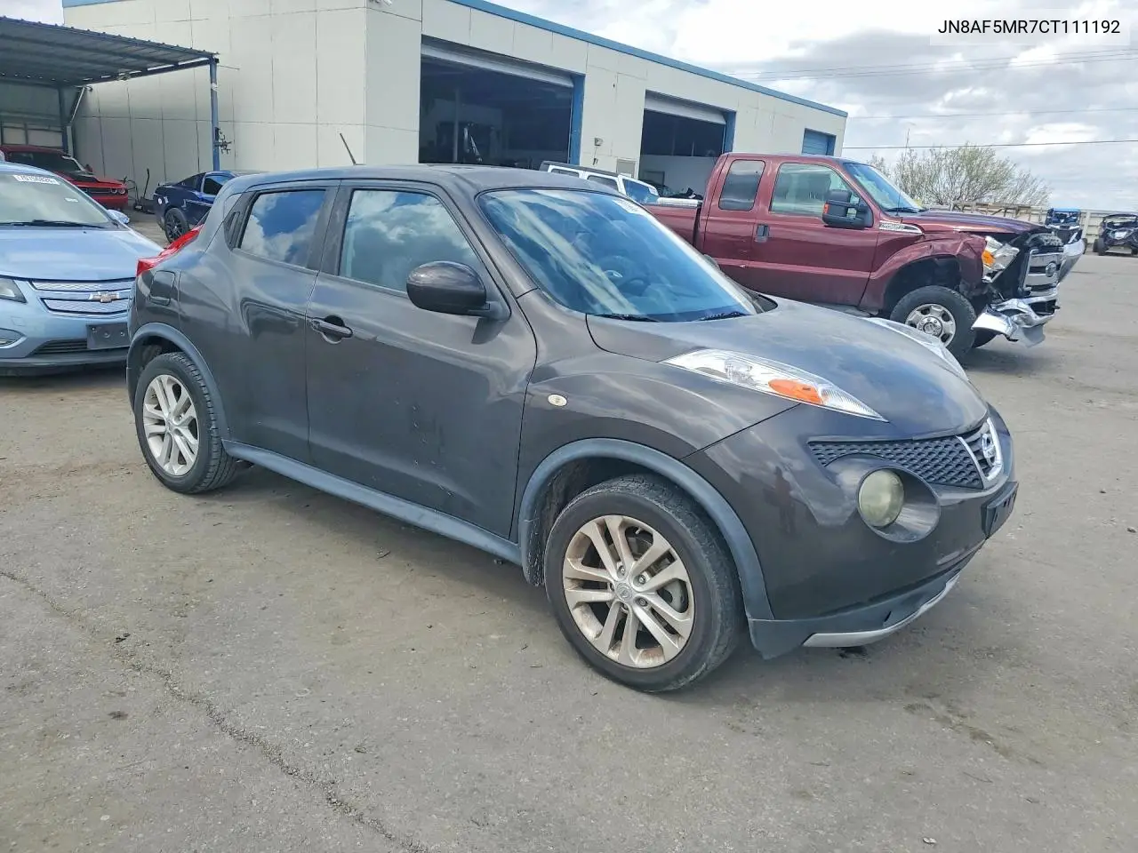 2012 NISSAN JUKE VIN JN8AF5MR7CT111192 — фото 4