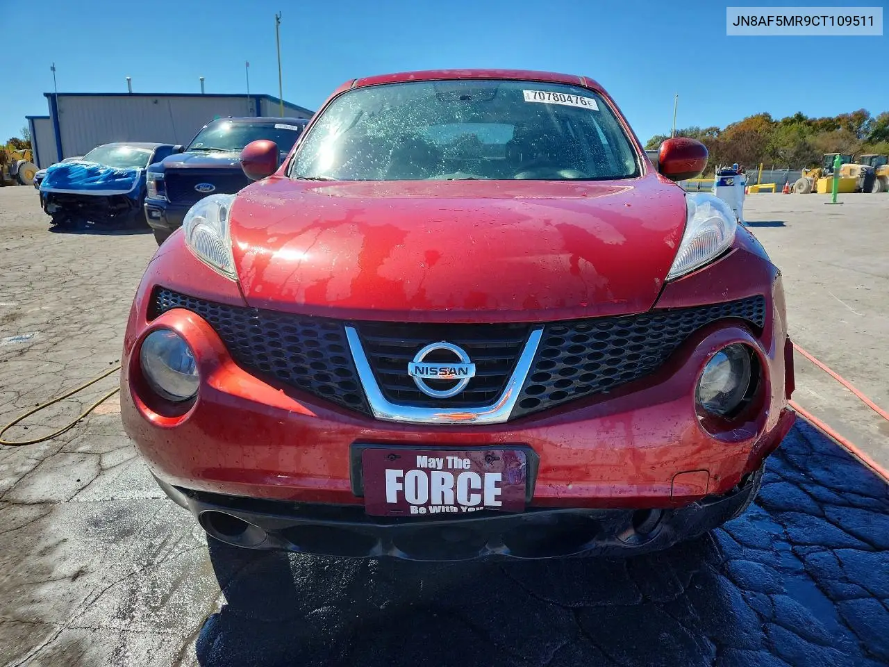 2012 NISSAN JUKE VIN JN8AF5MR9CT109511 — фото 5