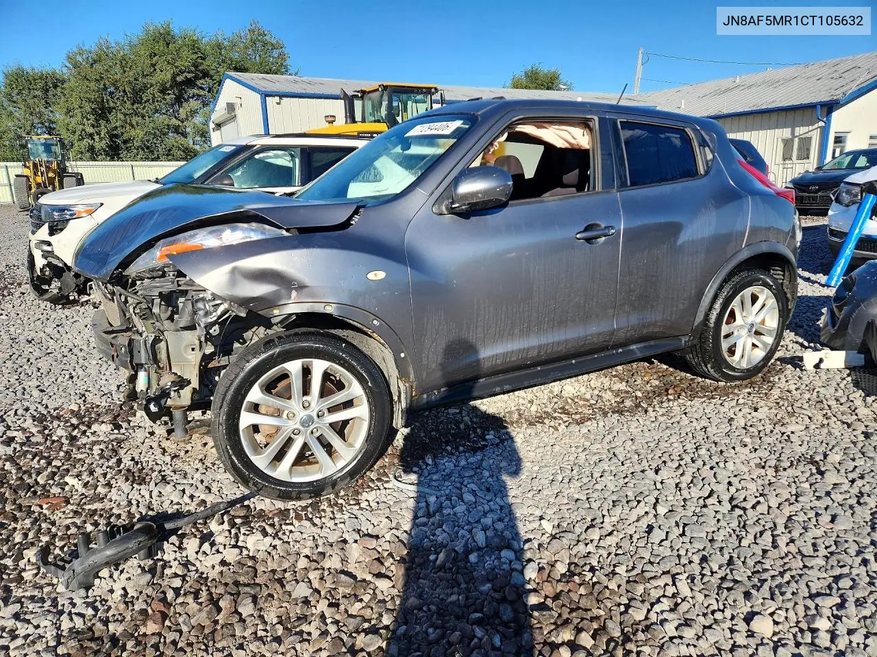 NISSAN JUKE 2012, VIN JN8AF5MR1CT105632