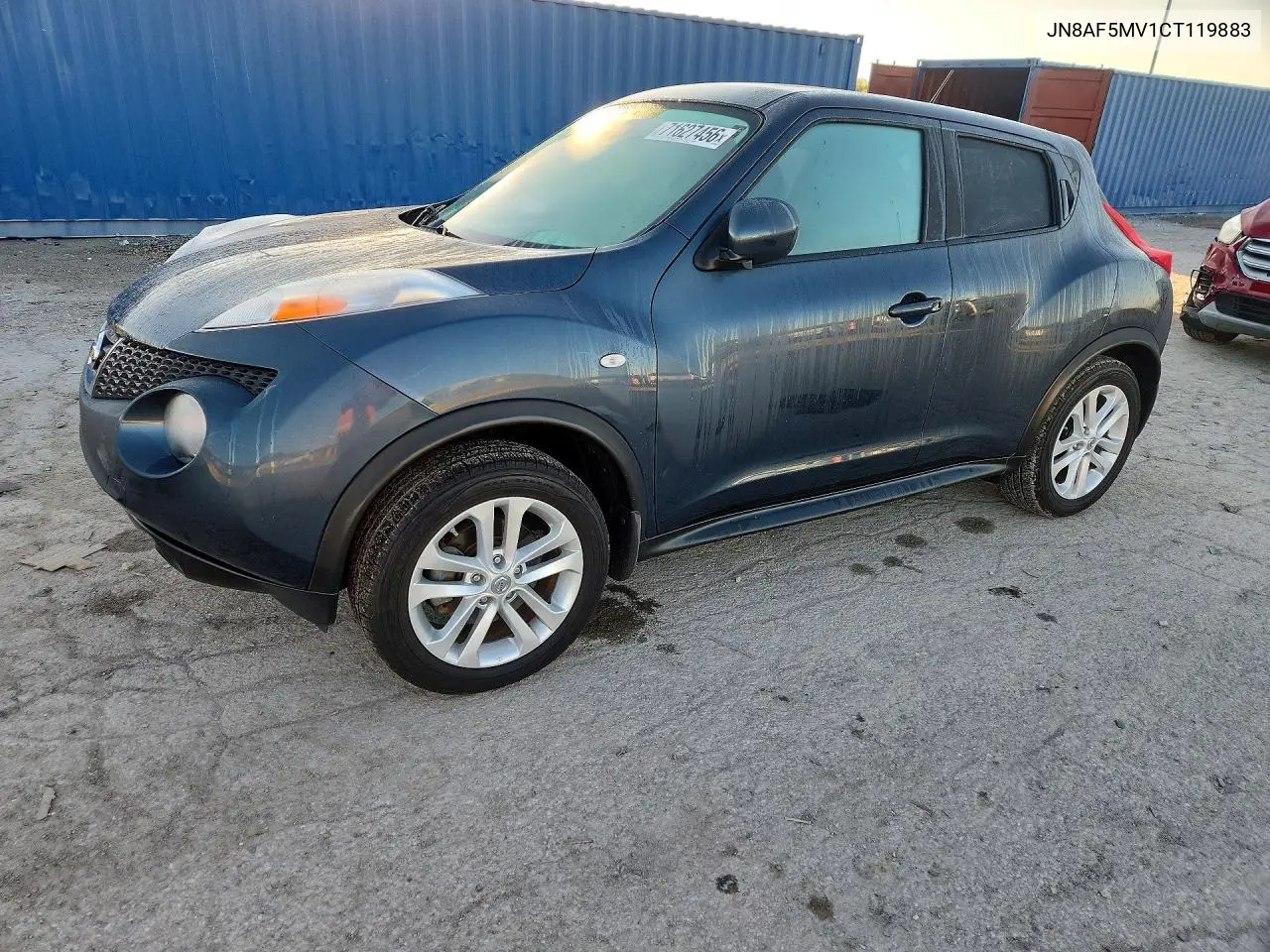 NISSAN JUKE 2012, VIN JN8AF5MV1CT119883