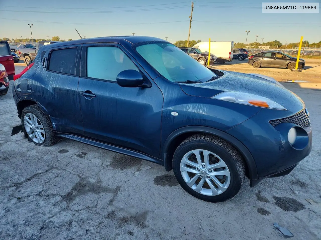 2012 NISSAN JUKE VIN JN8AF5MV1CT119883 — фото 4