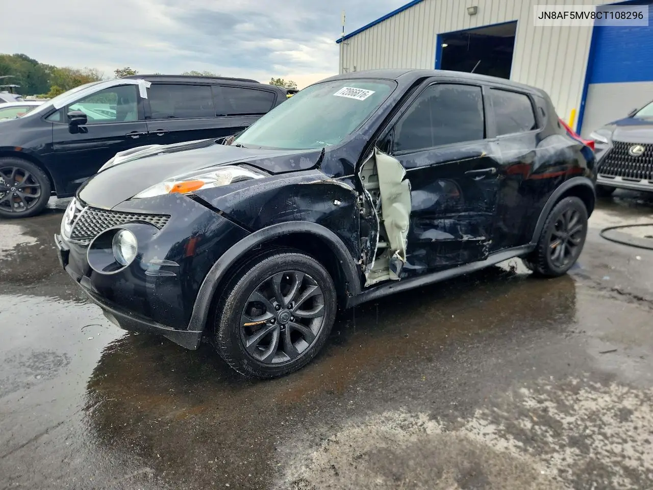 NISSAN JUKE 2012, VIN JN8AF5MV8CT108296