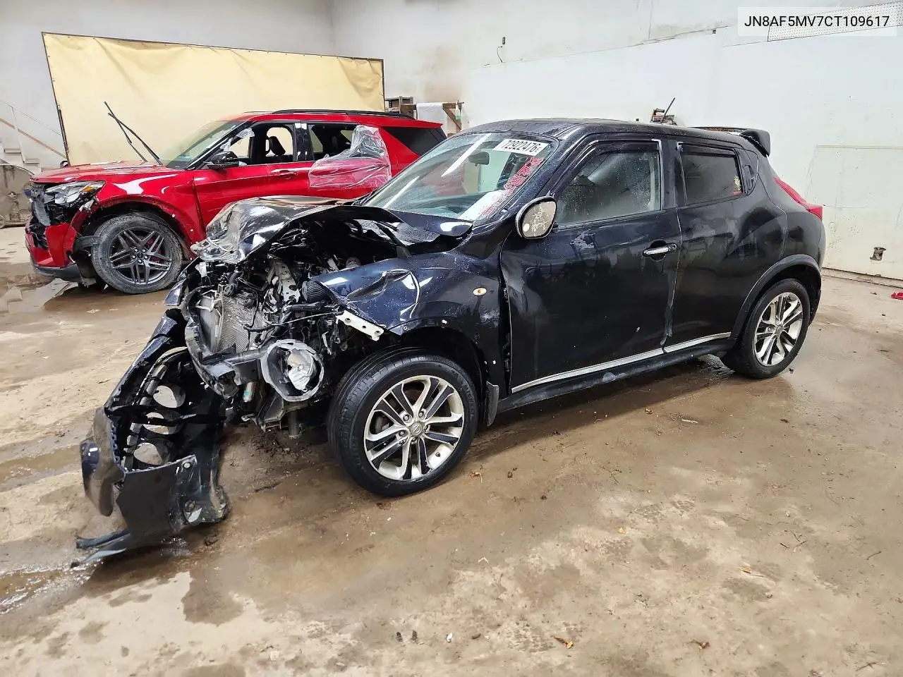 NISSAN JUKE 2012, VIN JN8AF5MV7CT109617