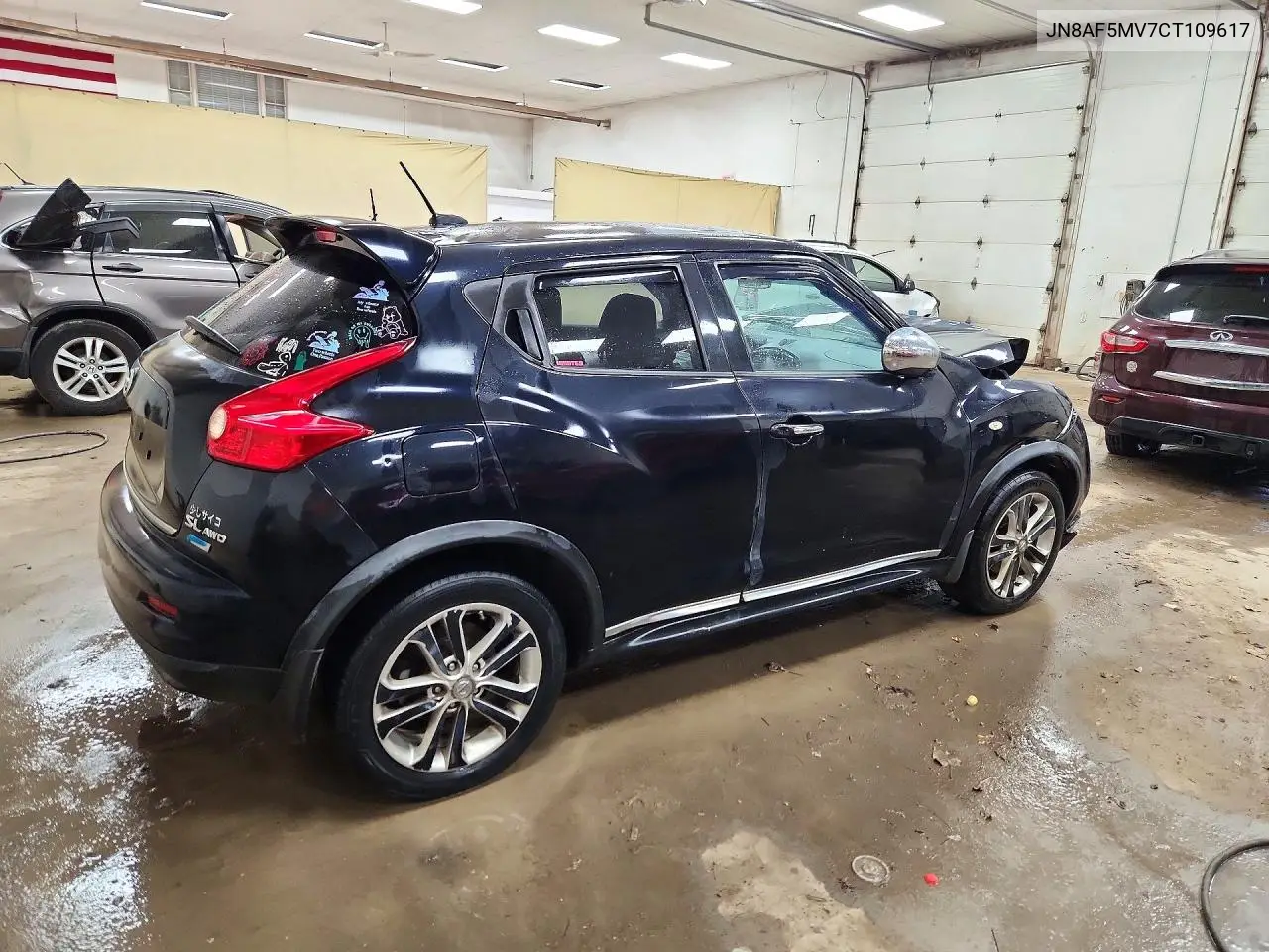 2012 NISSAN JUKE VIN JN8AF5MV7CT109617 — фото 3