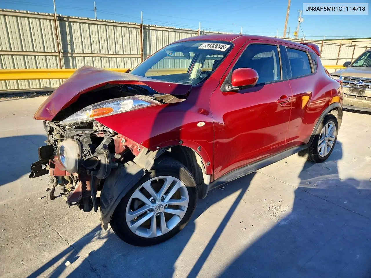 NISSAN JUKE 2012, VIN JN8AF5MR1CT114718