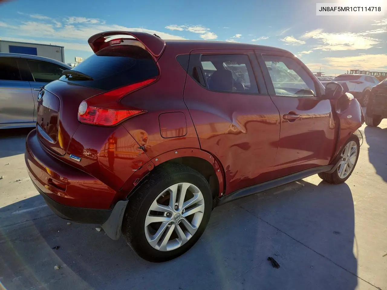 2012 NISSAN JUKE VIN JN8AF5MR1CT114718 — фото 3