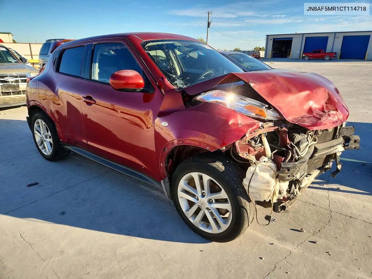 2012 NISSAN JUKE VIN JN8AF5MR1CT114718 — фото 4