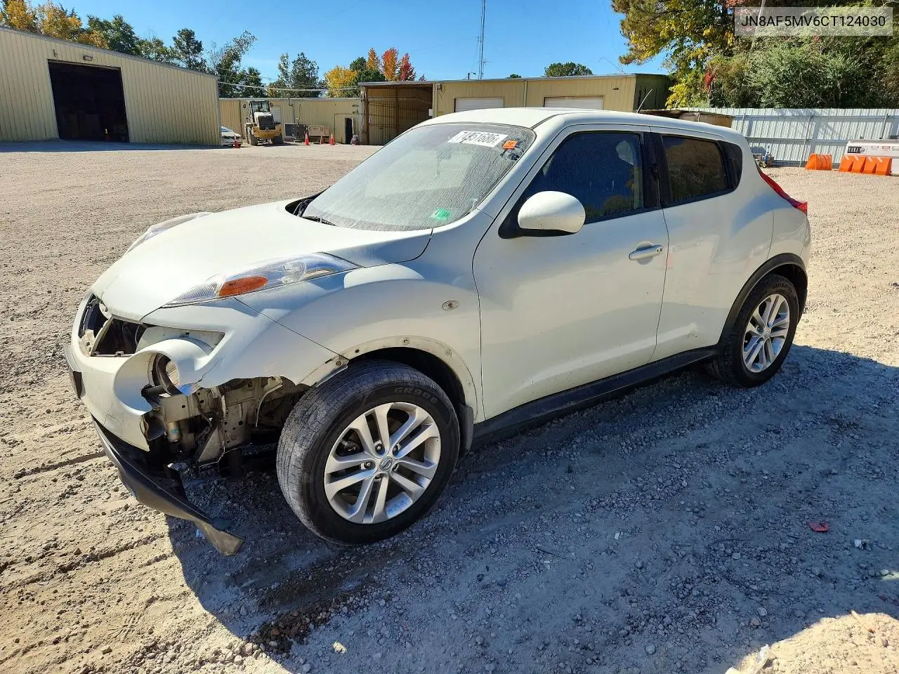 NISSAN JUKE 2012, VIN JN8AF5MV6CT124030
