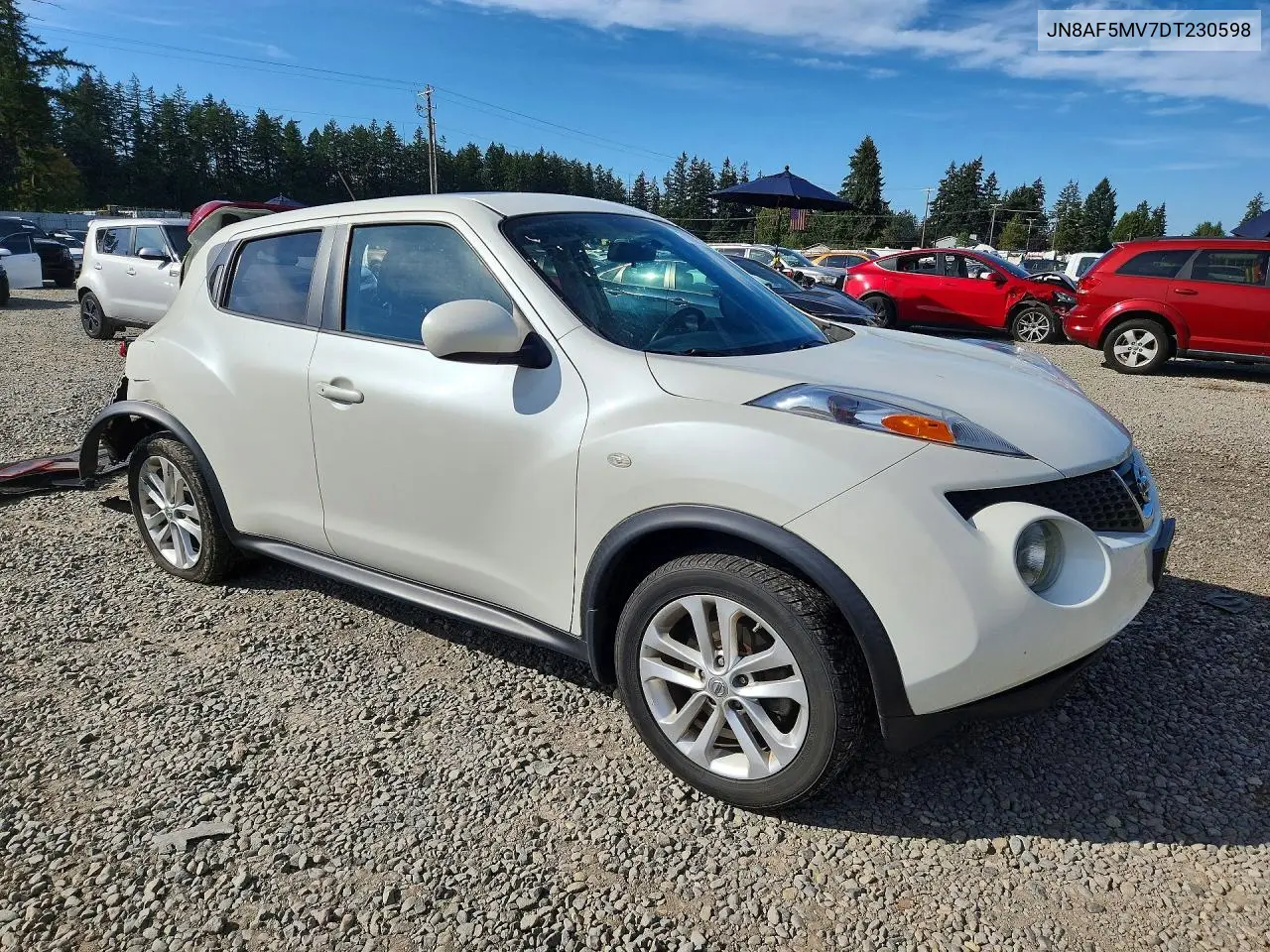 2013 NISSAN JUKE VIN JN8AF5MV7DT230598 — фото 4