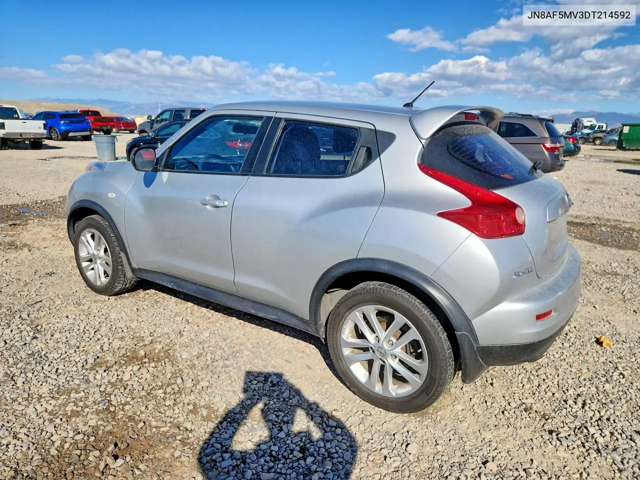 2013 NISSAN JUKE VIN JN8AF5MV3DT214592 — фото 2