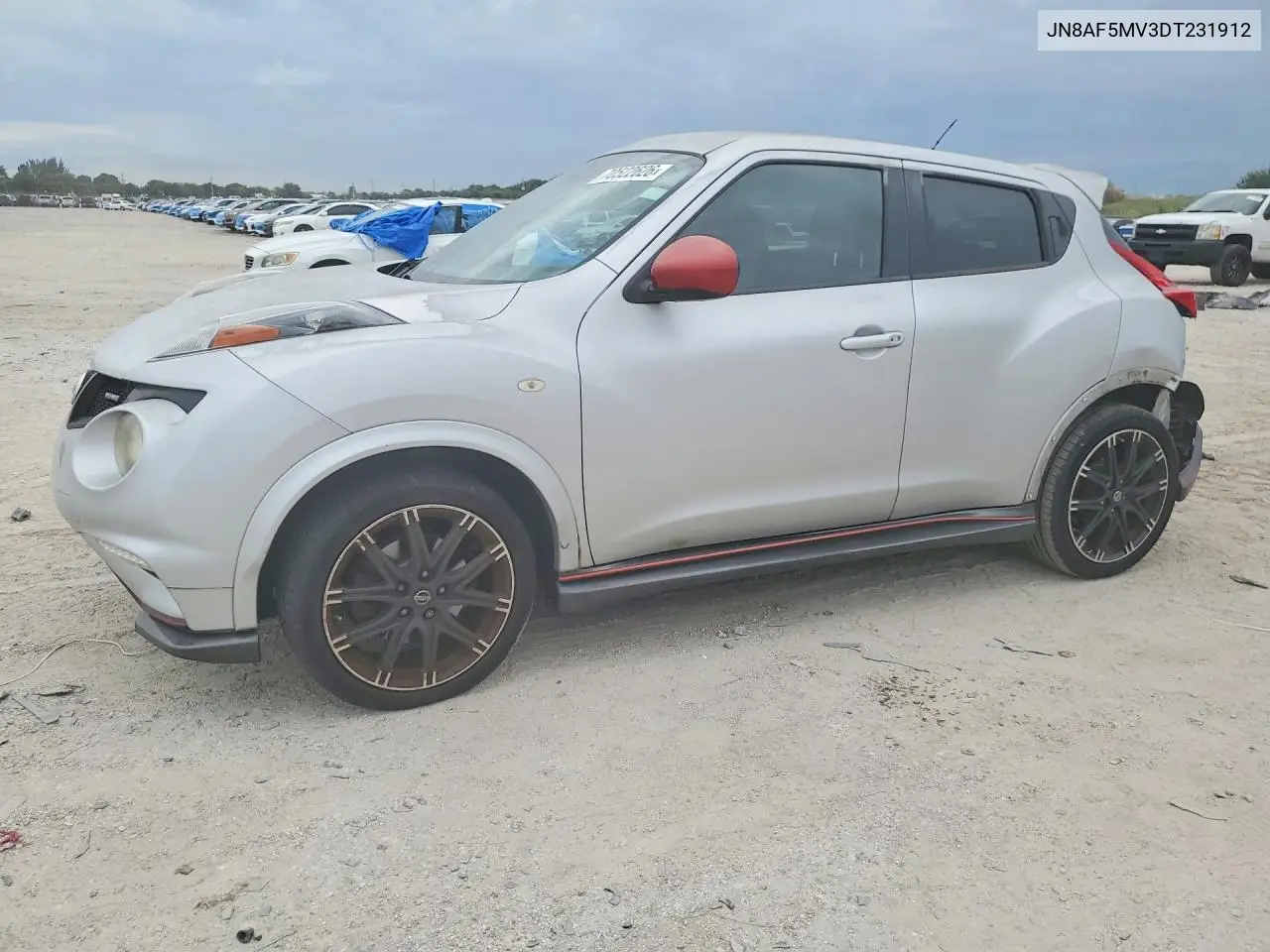 NISSAN JUKE 2013, VIN JN8AF5MV3DT231912