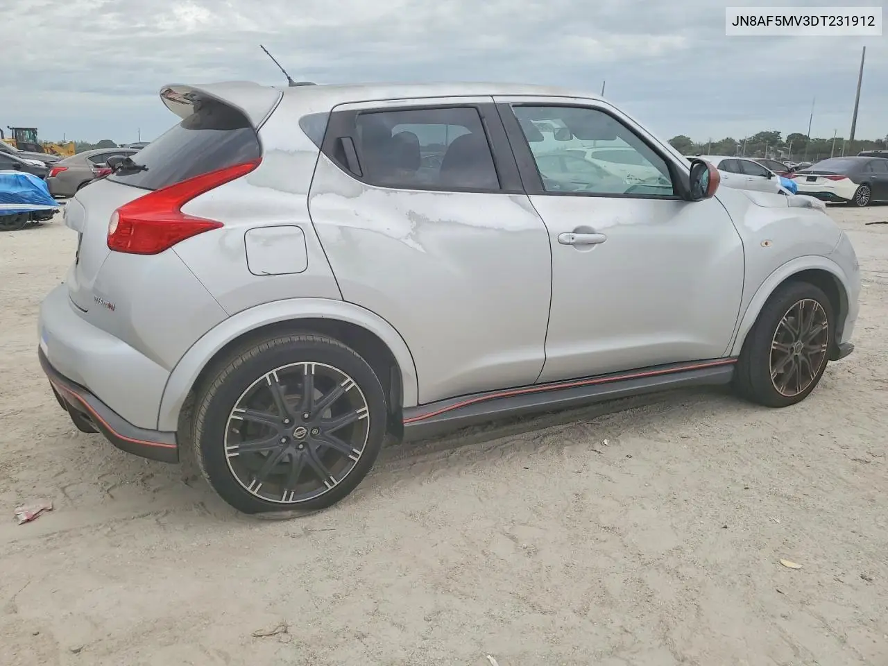 2013 NISSAN JUKE VIN JN8AF5MV3DT231912 — фото 3