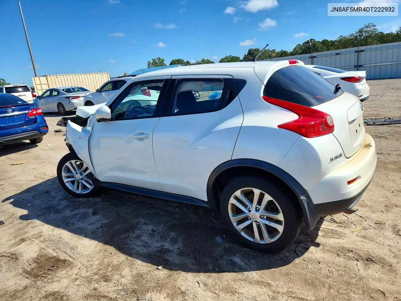 2013 NISSAN JUKE VIN JN8AF5MR4DT222932 — фото 2