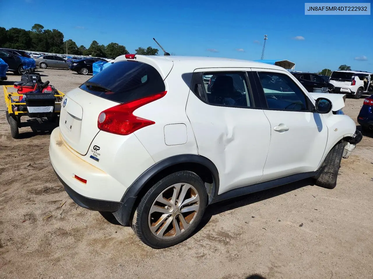 2013 NISSAN JUKE VIN JN8AF5MR4DT222932 — фото 3
