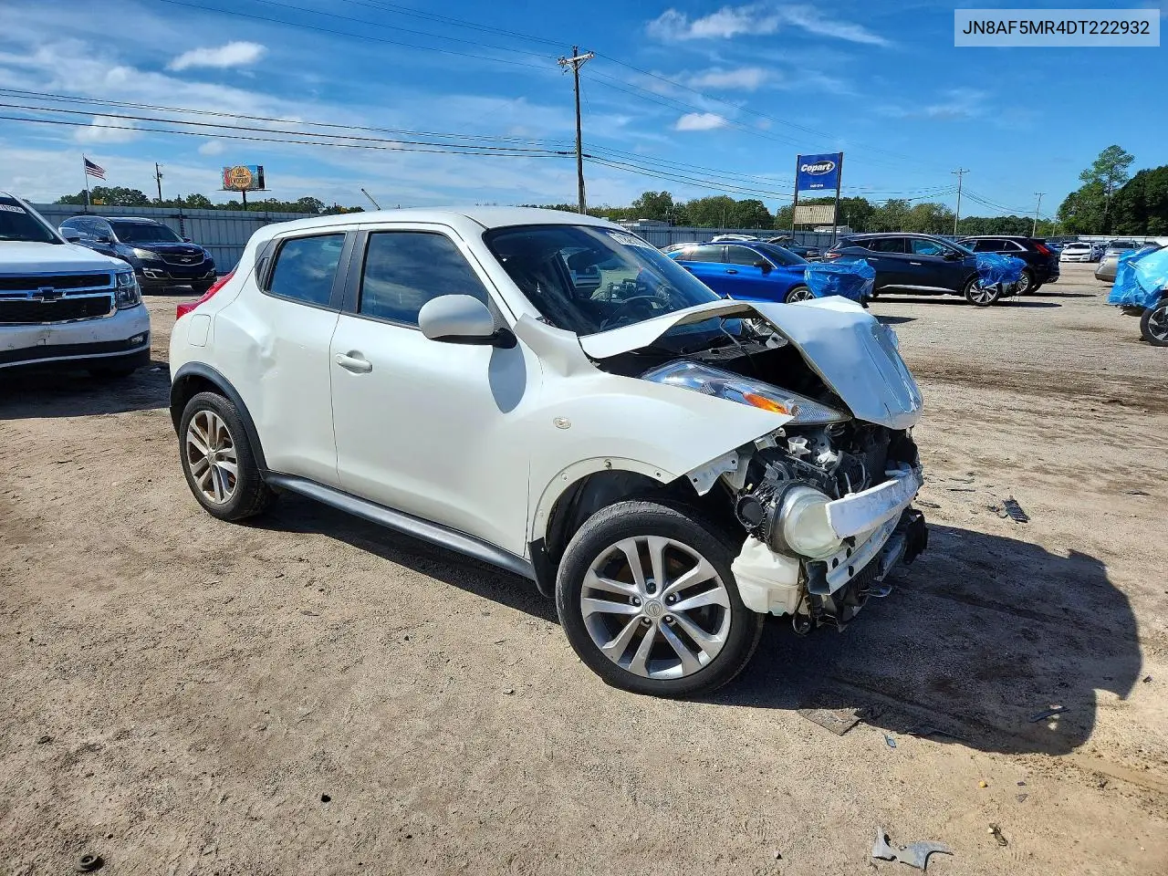 2013 NISSAN JUKE VIN JN8AF5MR4DT222932 — фото 4