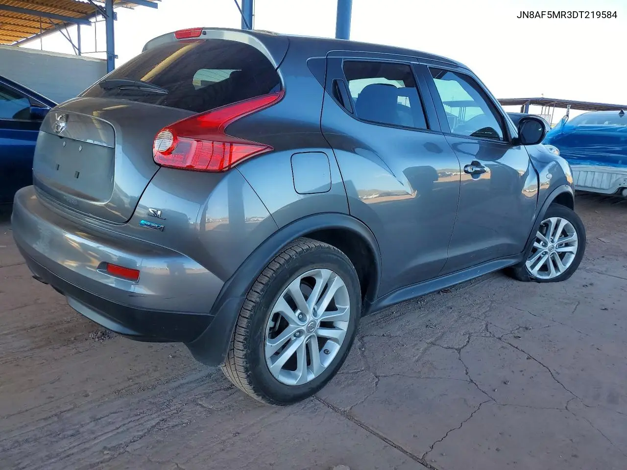2013 NISSAN JUKE VIN JN8AF5MR3DT219584 — фото 3