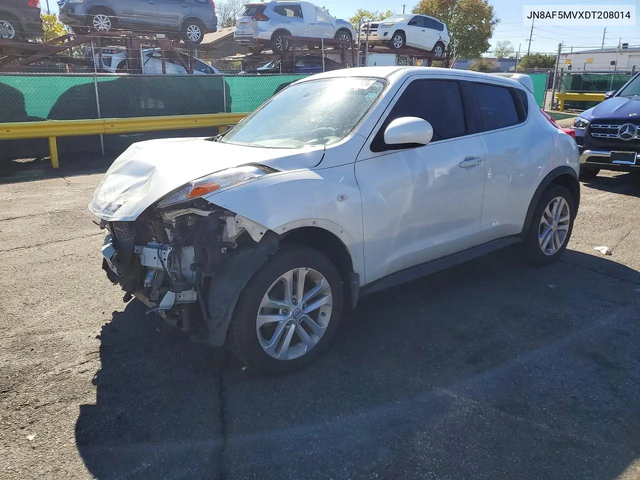 NISSAN JUKE 2013, VIN JN8AF5MVXDT208014