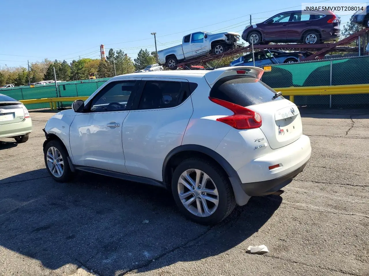 2013 NISSAN JUKE VIN JN8AF5MVXDT208014 — фото 2