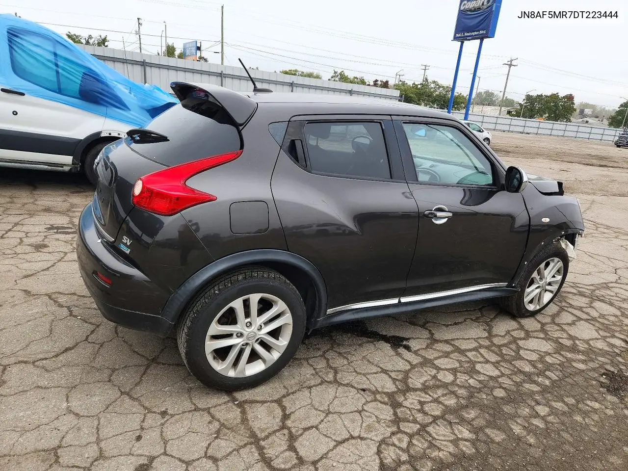 2013 NISSAN JUKE VIN JN8AF5MR7DT223444 — фото 3