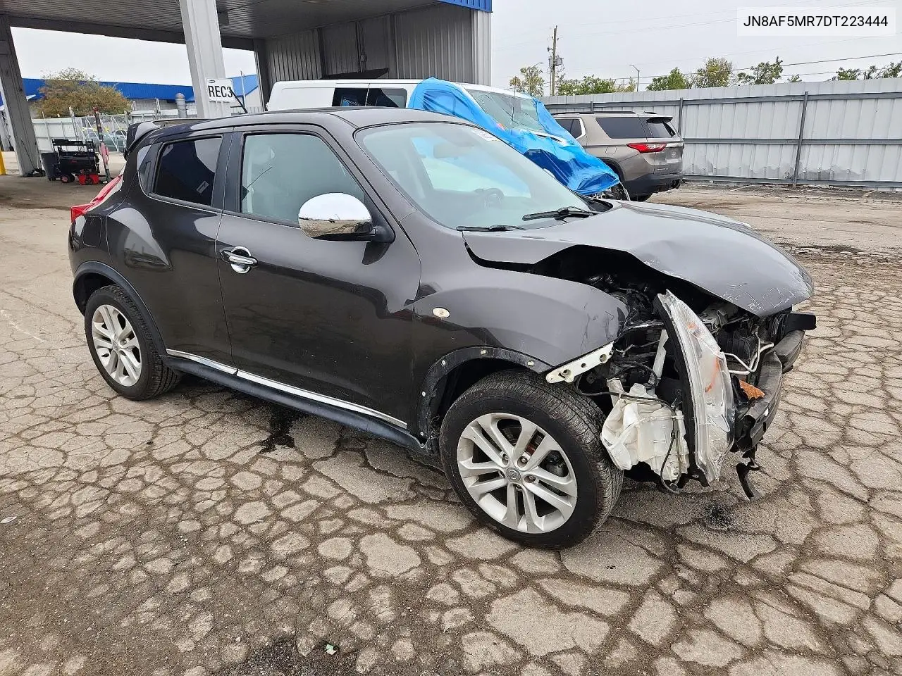 2013 NISSAN JUKE VIN JN8AF5MR7DT223444 — фото 4