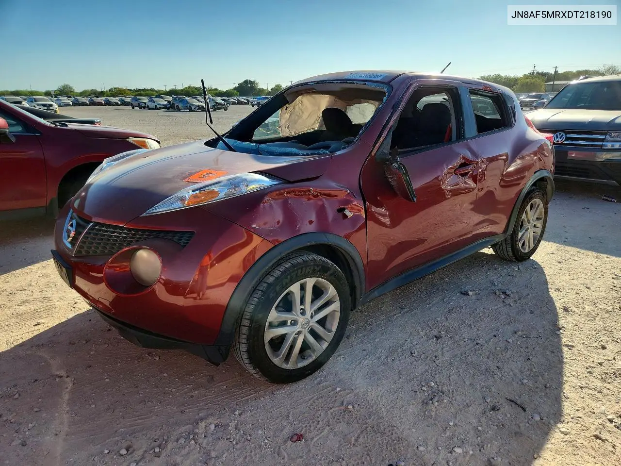 NISSAN JUKE 2013, VIN JN8AF5MRXDT218190