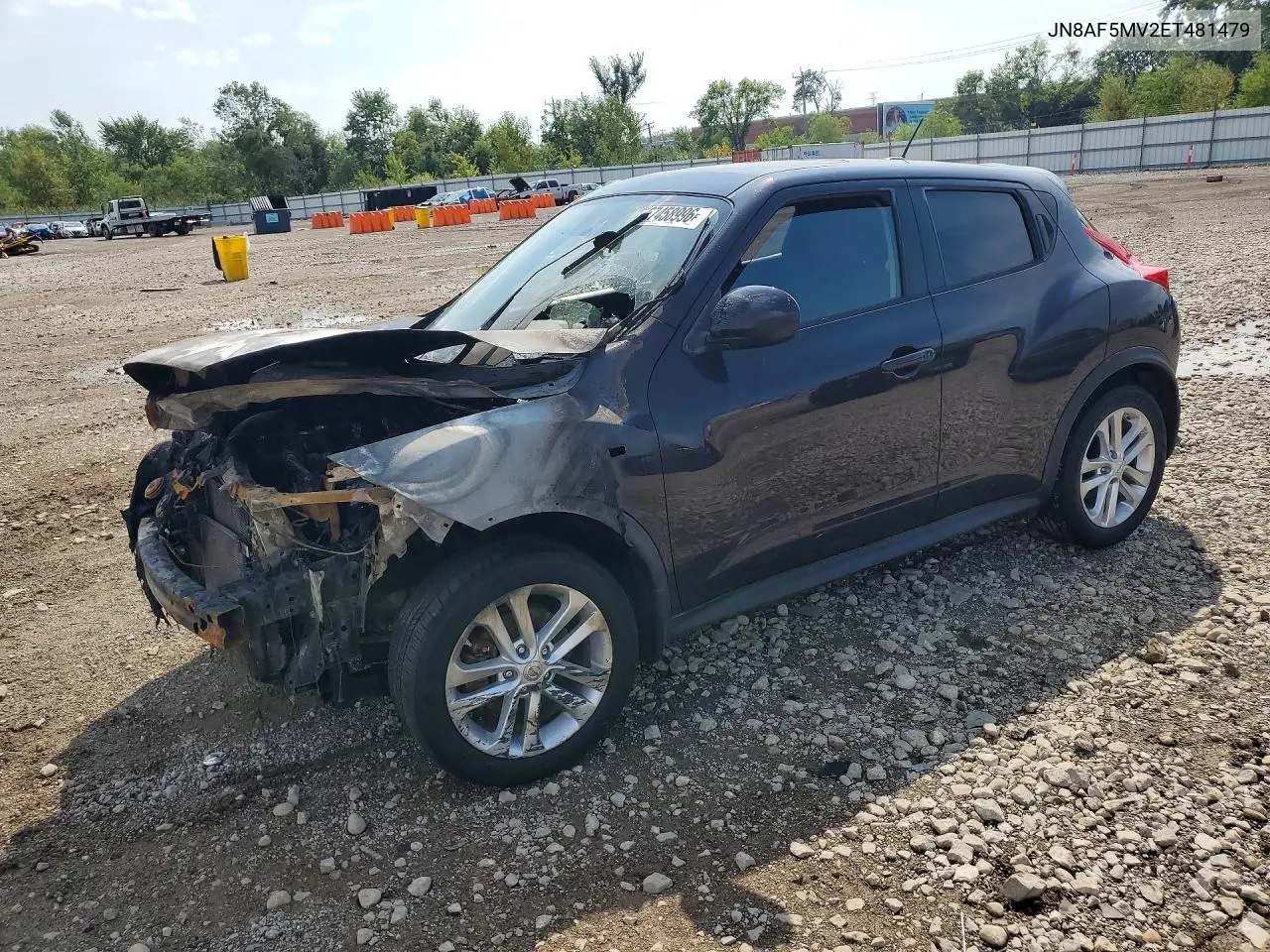 NISSAN JUKE 2014, VIN JN8AF5MV2ET481479