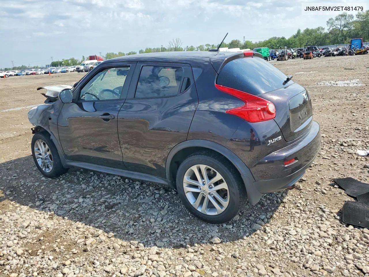 2014 NISSAN JUKE VIN JN8AF5MV2ET481479 — фото 2
