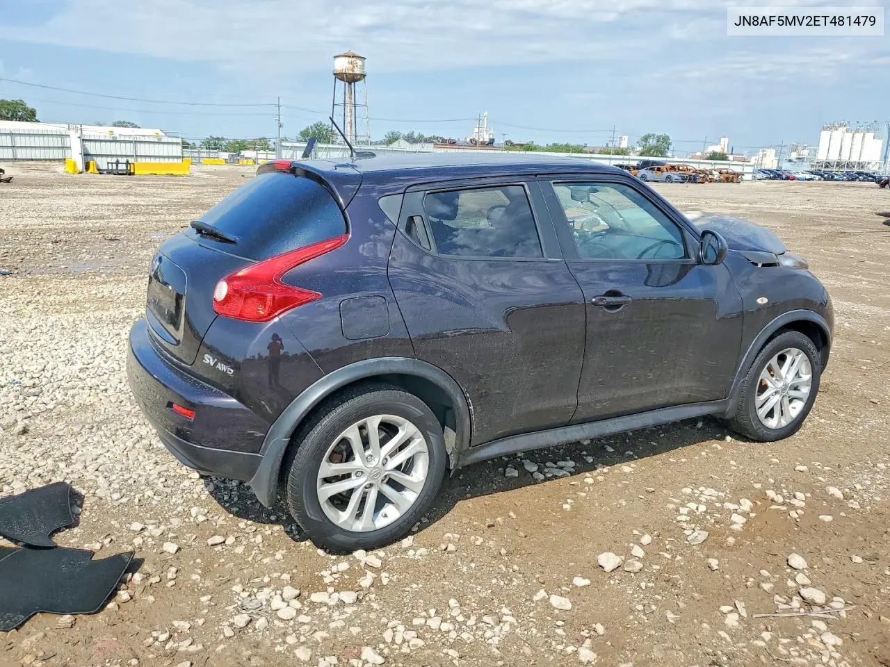 2014 NISSAN JUKE VIN JN8AF5MV2ET481479 — фото 3