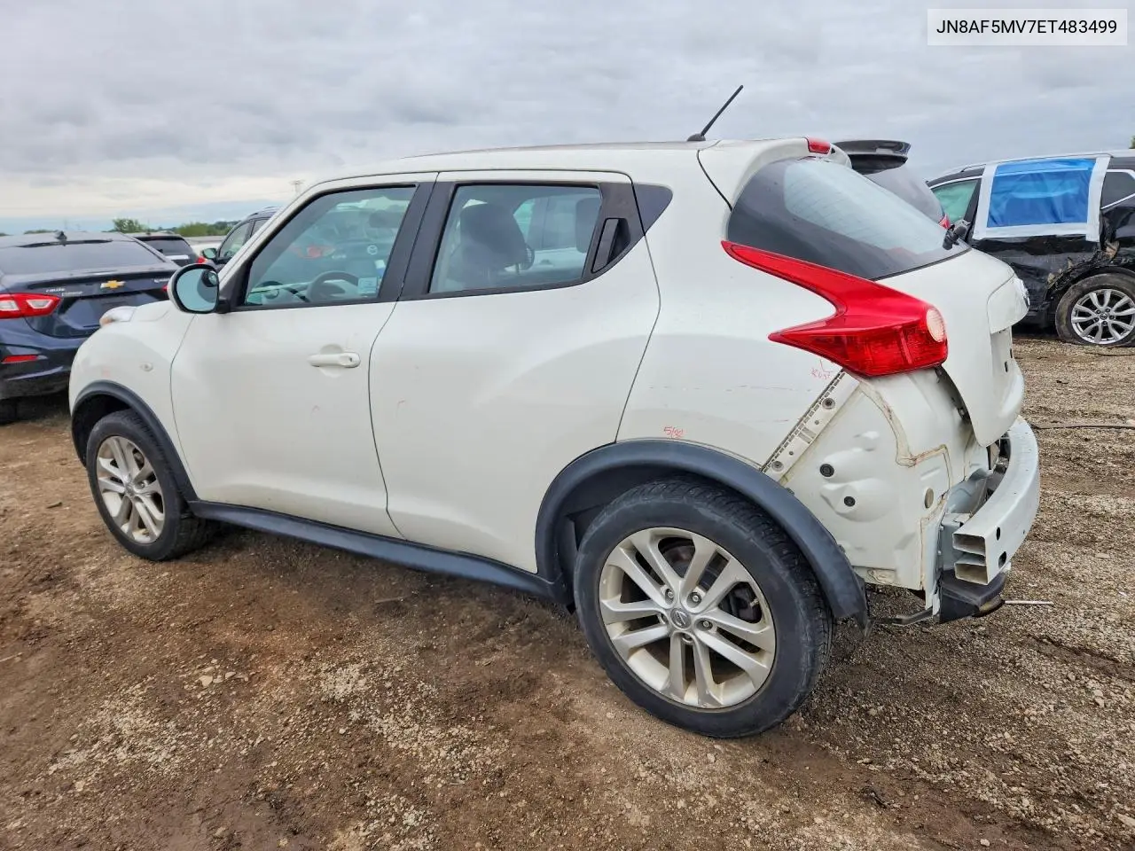 2014 NISSAN JUKE VIN JN8AF5MV7ET483499 — фото 2