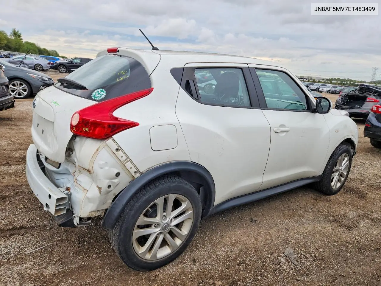 2014 NISSAN JUKE VIN JN8AF5MV7ET483499 — фото 3