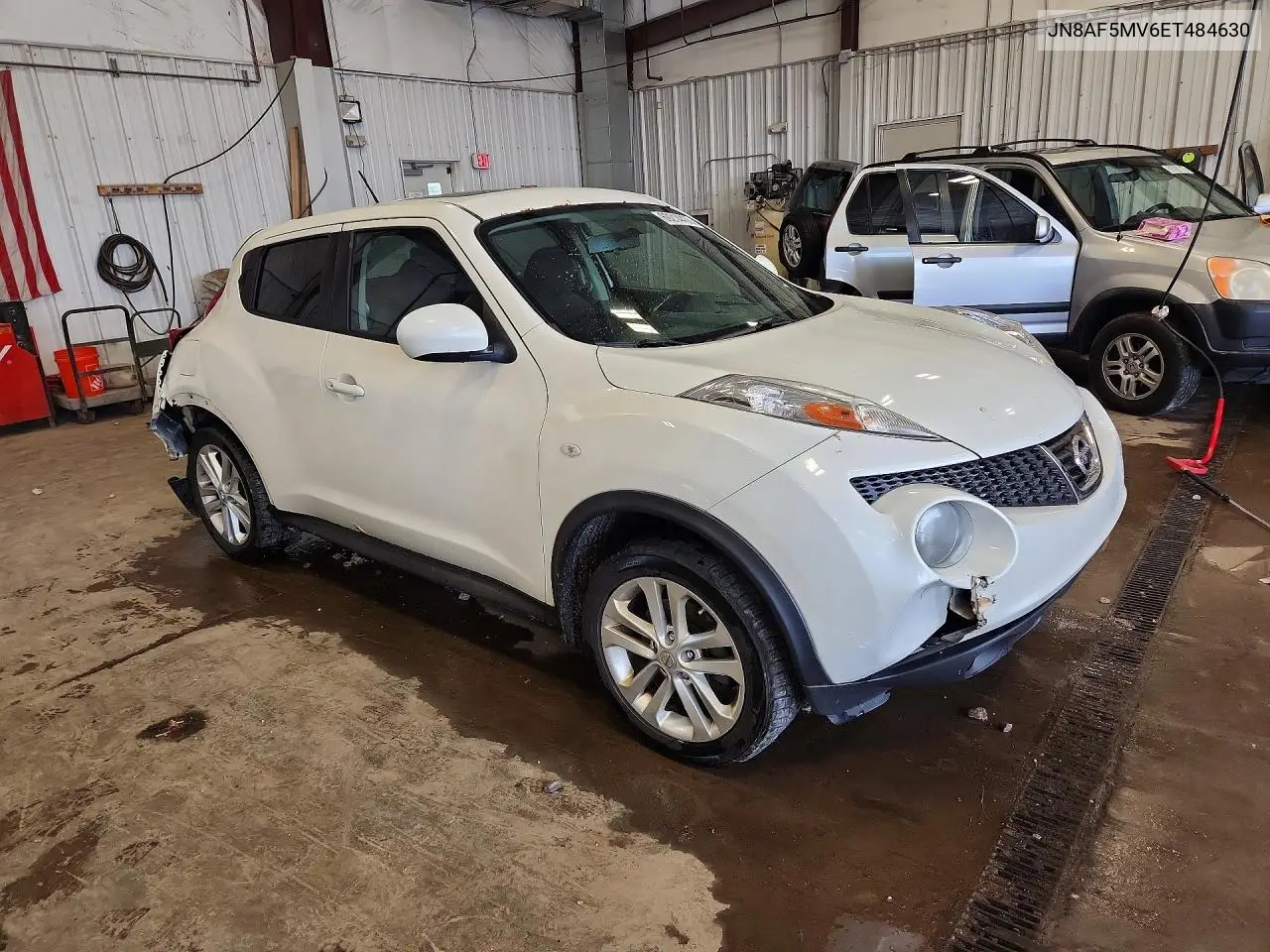 2014 NISSAN JUKE VIN JN8AF5MV6ET484630 — фото 4