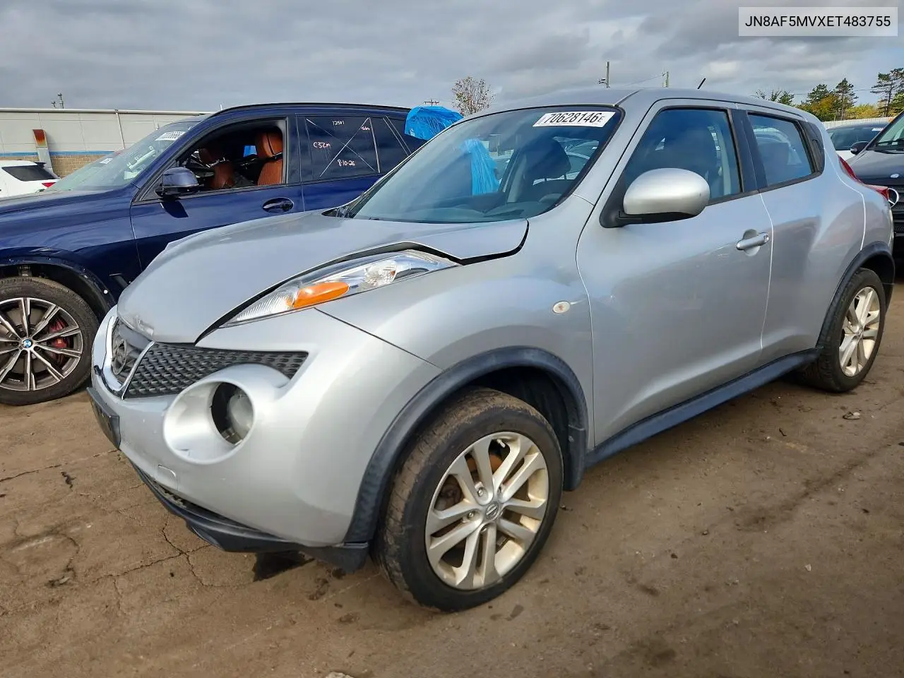 NISSAN JUKE 2014, VIN JN8AF5MVXET483755