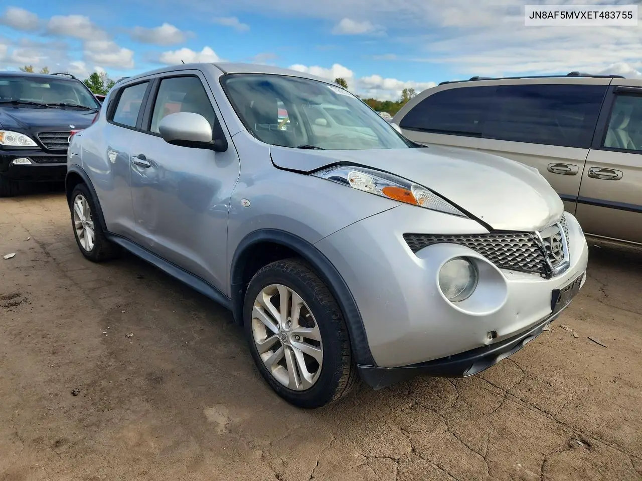 2014 NISSAN JUKE VIN JN8AF5MVXET483755 — фото 4
