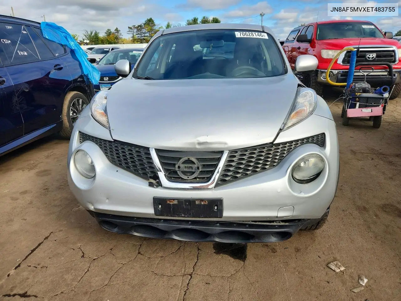 2014 NISSAN JUKE VIN JN8AF5MVXET483755 — фото 5