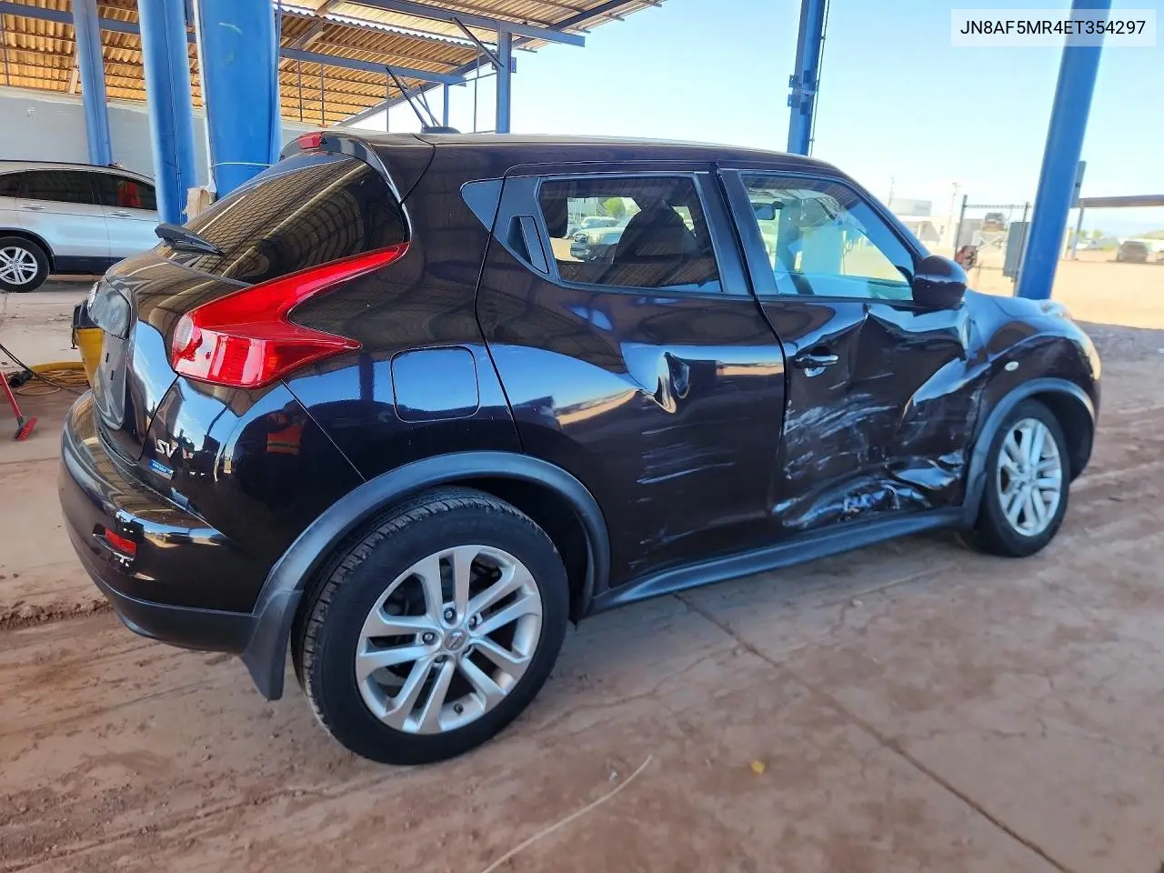 2014 NISSAN JUKE VIN JN8AF5MR4ET354297 — фото 3