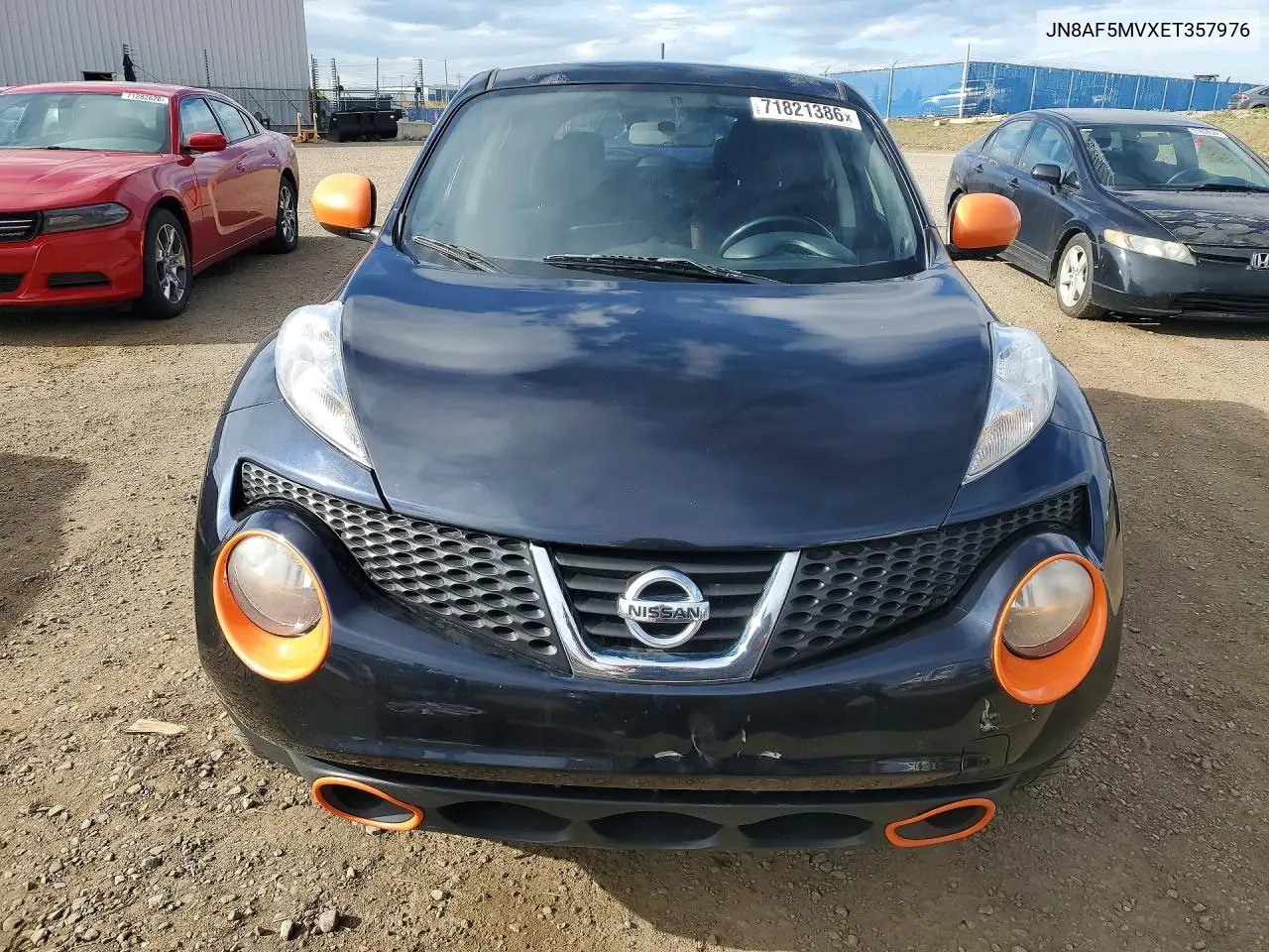 2014 NISSAN JUKE VIN JN8AF5MVXET357976 — фото 5
